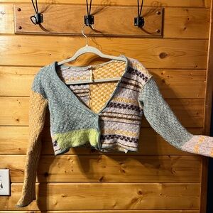 Free People Cashmere Sweater Cardigan